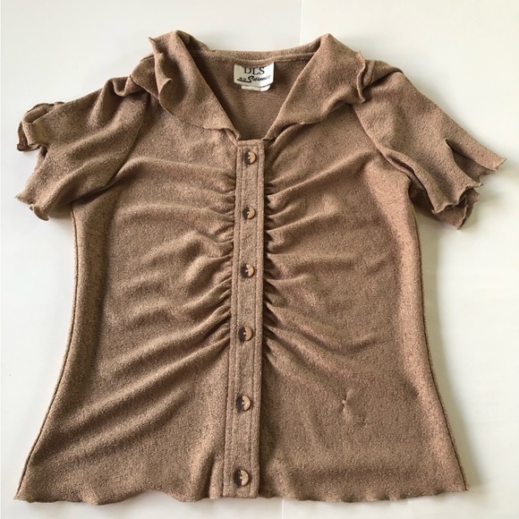 Vintage DLS de la Salonniere Skirt and Top Women's Size 8 Knit Modest - Picture 11 of 16